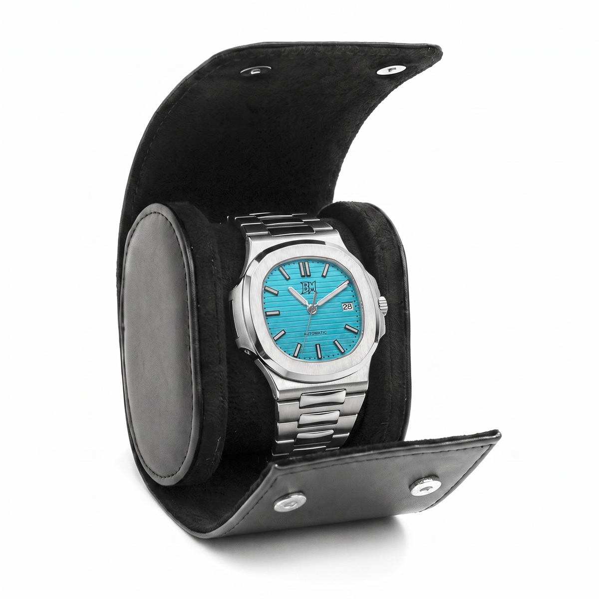 Coffret à montre en cuir