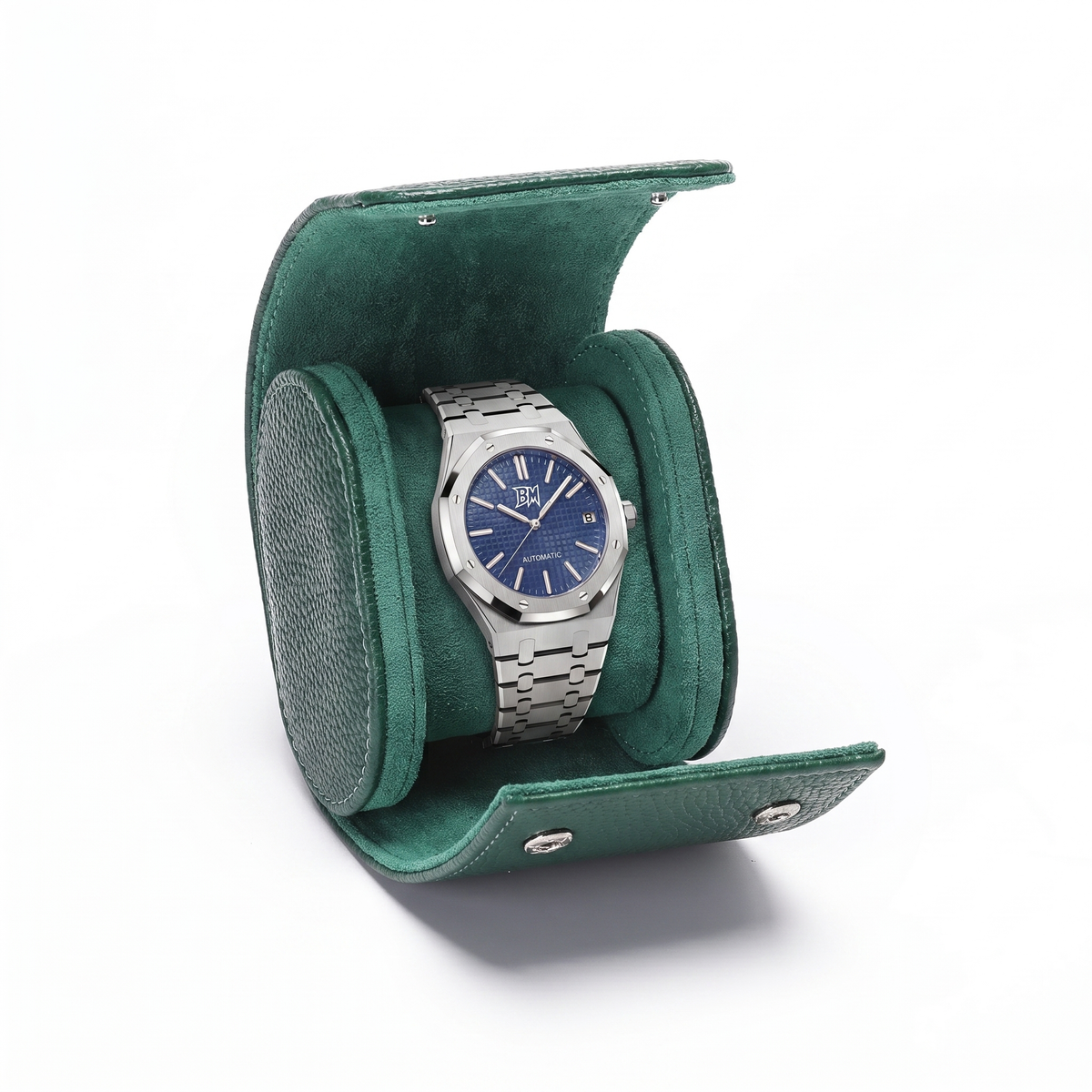 Coffret à montre en cuir