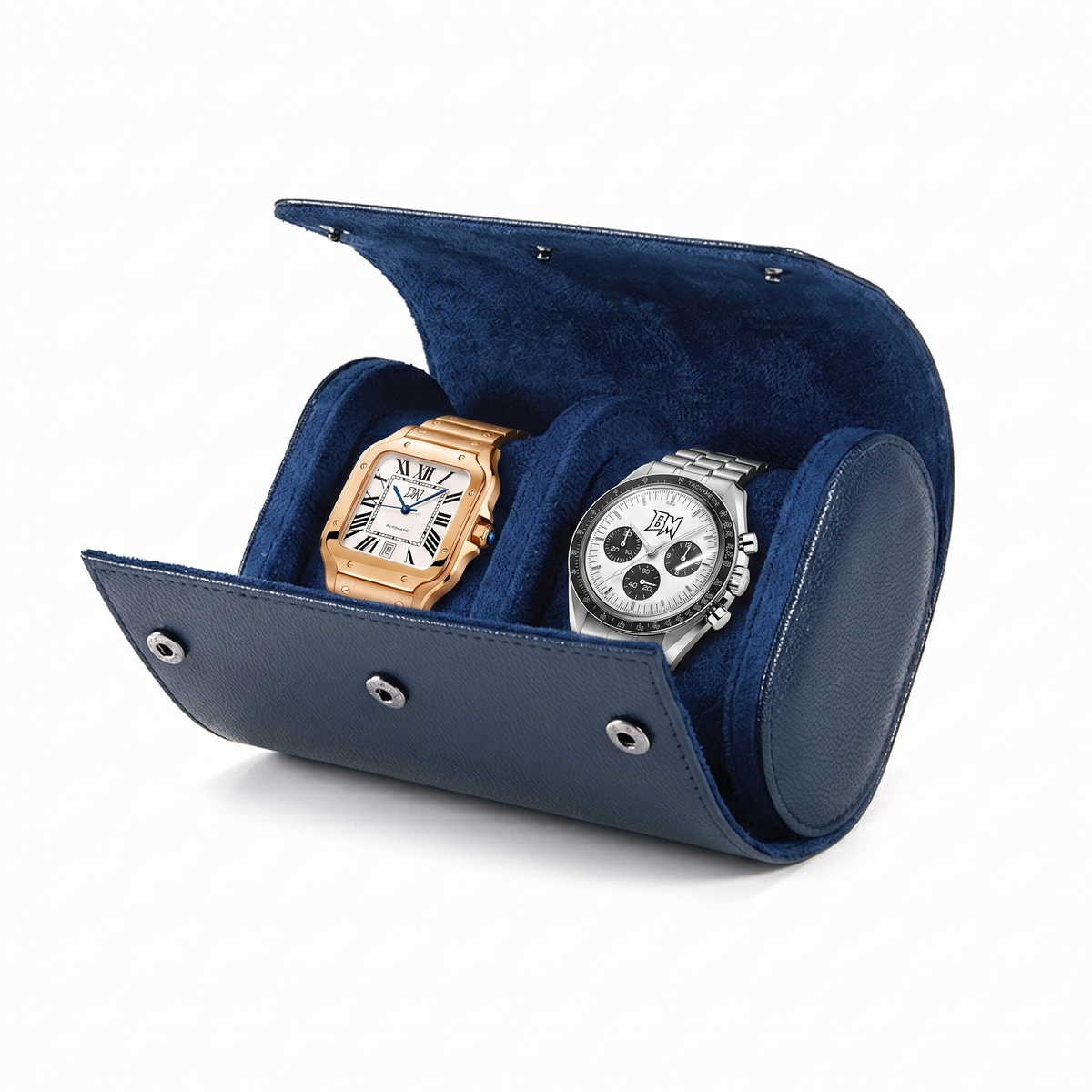 Coffret à montres en cuir
