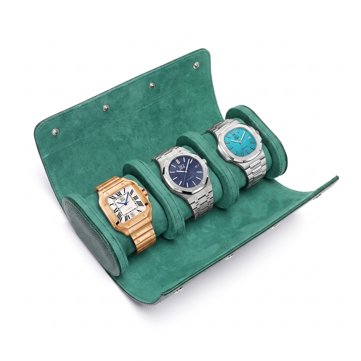 Coffret à montres en cuir