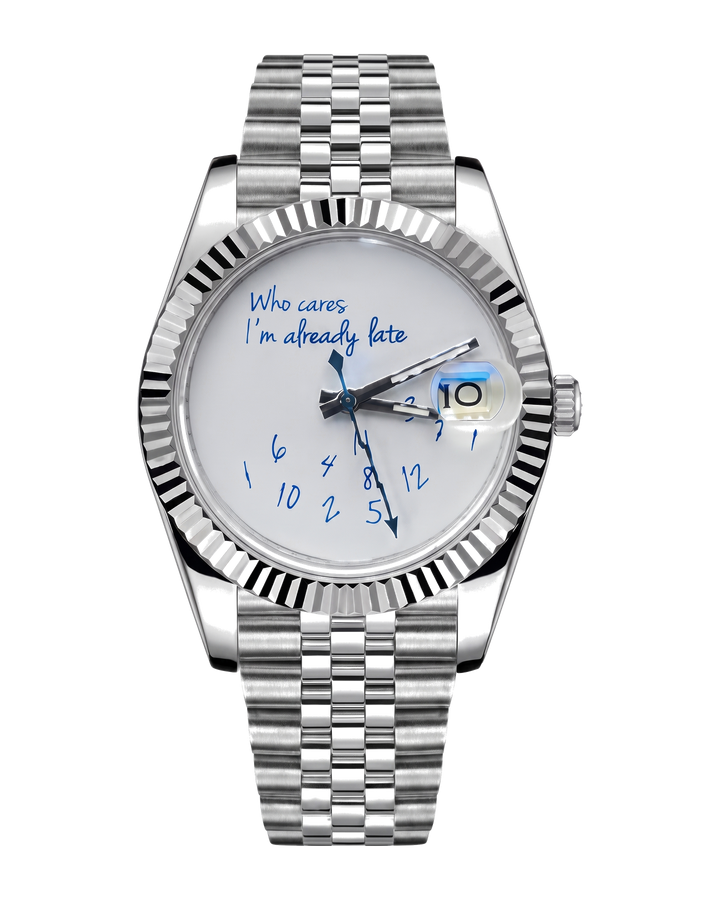 Seikojust Who Cares Blanc — Transmutation Maîtrisée