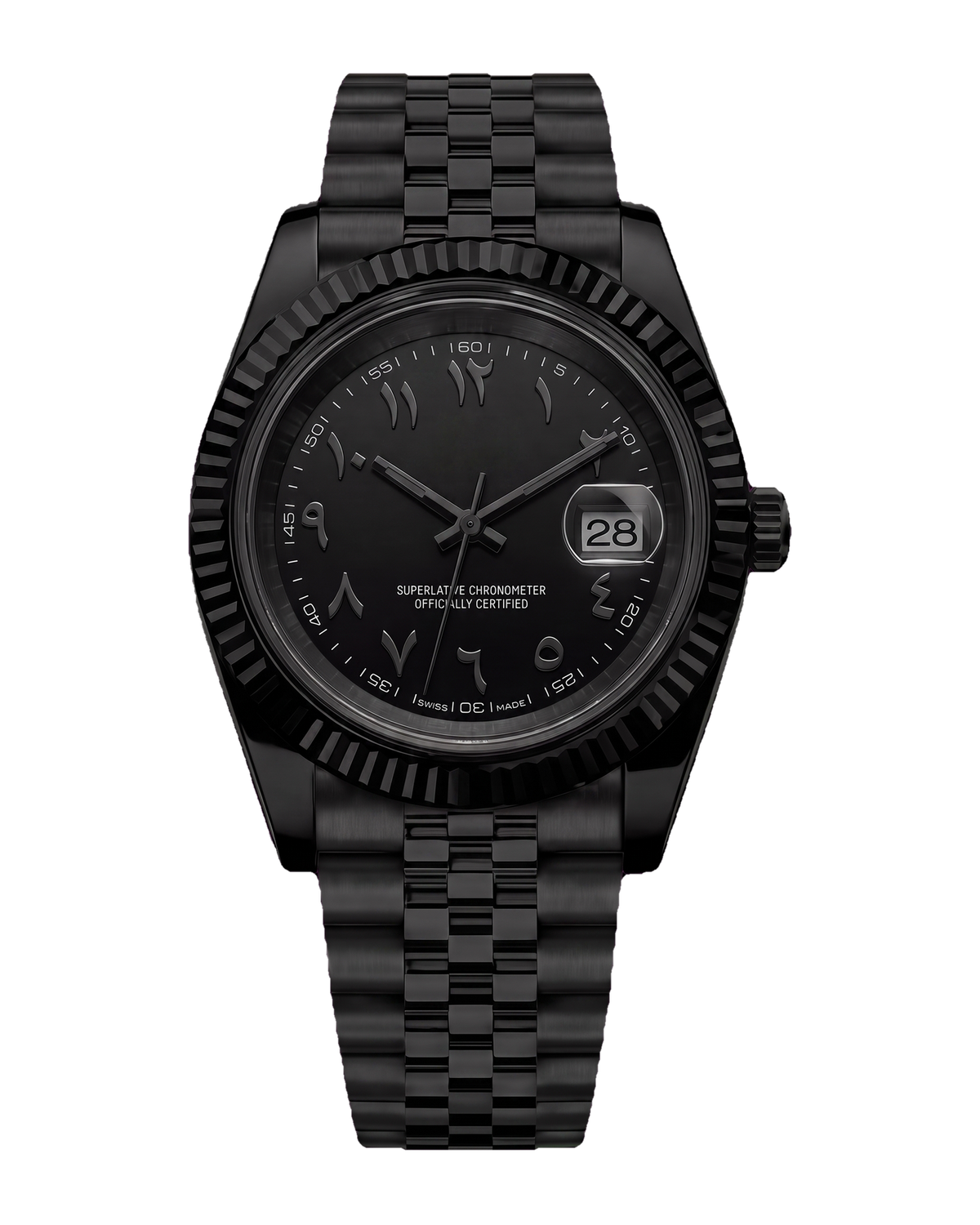 Seikojust Noir Intégral Arabe — Sceau Alchimique